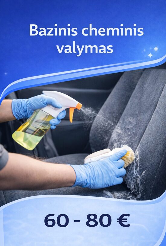 Bazinis cheminis valymas