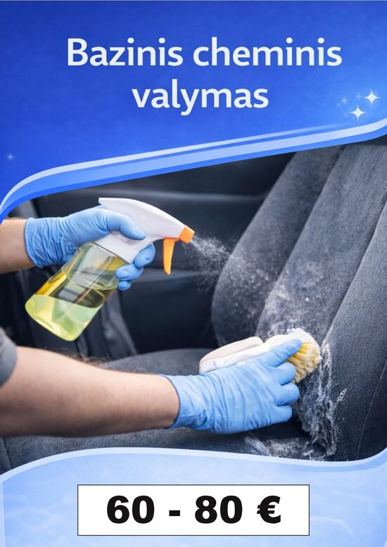 Bazinis cheminis valymas