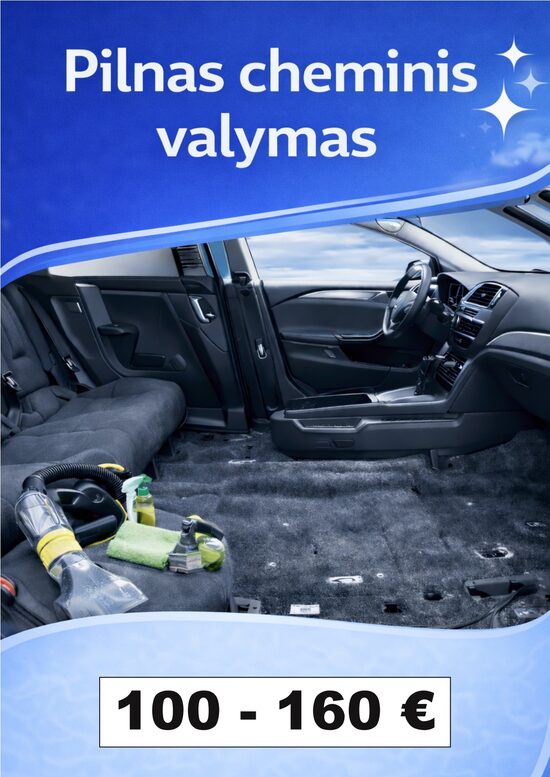 Pilnas cheminis valymas