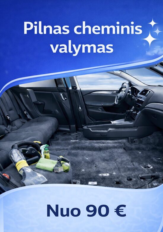 Pilnas cheminis valymas