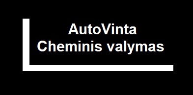 AutoVinta - Cheminis valymas